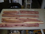 Tenons roughed in